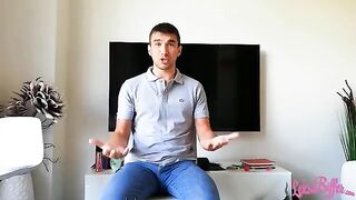 A young guy licks the pussy of the HR manager in the office to get a job