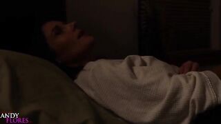 A teacher and student shared a bed in the hotel room, things got hot