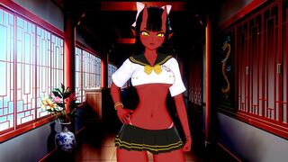 Succubus fucks with a guy in POV style