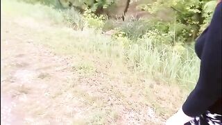 A hot Asian girl is getting fucked by the first comer in a new city