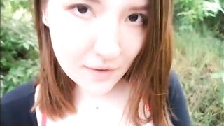 A hot Asian girl is getting fucked by the first comer in a new city