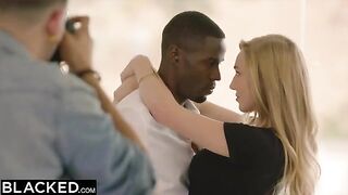 The obsession with Kendra Sunderland in this BLACKED scene is quite intense