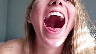 A tour of my mouth, where you can enjoy every inch of it