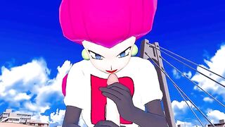 Jessie from Team Rocket fucks your rocket Pokémon in POV hentai