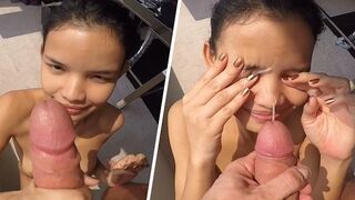 The hottest Thai babe Lilly gets fucked hard by a huge dick in this hot compilation