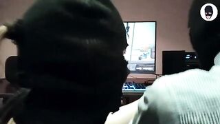 The guy checked the strength of mouth-watering deepthroat in 60fps