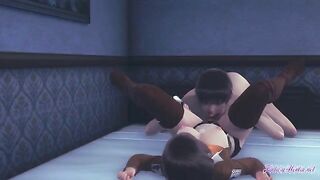 Attack on Titan Hentai - Mikasa's pussy licked and fucked