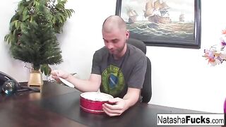 Natasha Nice gets banged by her boss after work
