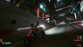 Cyberpunk 2077 sexy V nude mod showcase, featuring V's erotic poses and scenes