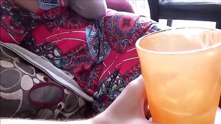 The blonde step mom, Brianna Beach, makes a video for her step son