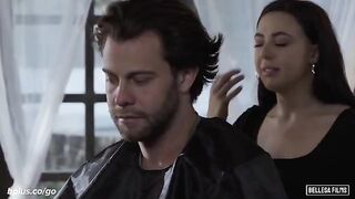 A steamy situation unfolds while a couple is quarantined at home