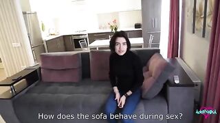 A girl realtor has sex with her client and husband does not know anything