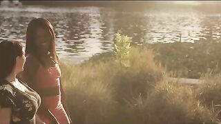 Intense and passionate lesbian sex with stunning beauty Ana Foxxx