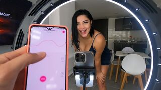 I tried the public Lush challenge and got really horny!
