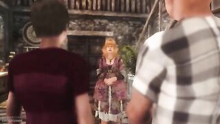 Harry Potter gets wild with Ginni The Sexy Sister in a steamy 3D encounter