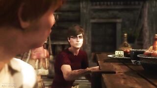 Harry Potter gets wild with Ginni The Sexy Sister in a steamy 3D encounter