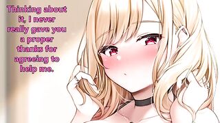 My dress up darling anime Kitagawa Marin's JOI hentai