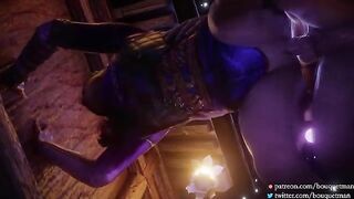 Best 3D Hentai Tekken Porn Compilation - Alisa and Nina’s Ass Fuck