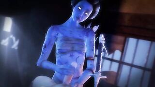 Compilation of Dead by Daylight animated scenes with hot babes