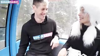 Christy White enjoys public sex in a steamy outdoor encounter