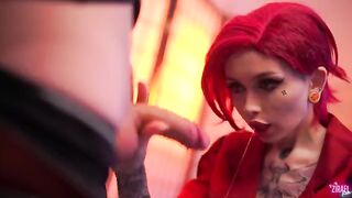 Vi from Arcane gets her pussy railed hard in a steamy scene