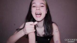 I like it when cum drips from the mouth ♡