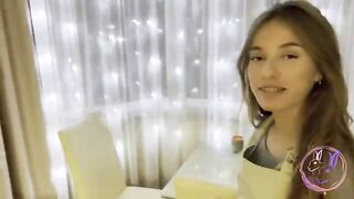 A guy fucked a housemaid while his wife was at work, a steamy scene by Bunny_Rabbits