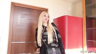 Anita Blanche gets her tight asshole gapped by German Scout in rough anal - Public Agent