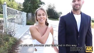 The husband paid for sex and fucked his wife with a stranger