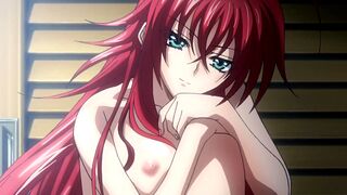 Rias welcomes her new servant - a steamy hentai JOI encounter awaits