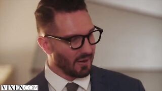 A hot fashion model inspired the designer in the most intimate way