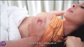 Babe watched a movie with a guy and then they had sex