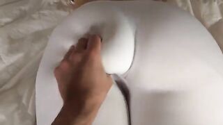 Pervert stepsbro catches his stepsister watching and fucking him