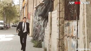Hot threesome with Spanish swinger couple and Alexa Tomas
