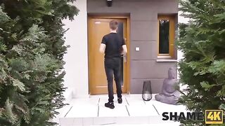 A hot Czech MILF has an unexpected and passionate encounter with her neighbor
