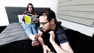 My men have a secret foot fetish they keep hidden. Only my feet satisfy them completely