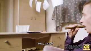 A private eye has more than enough money, but he loves older women sex