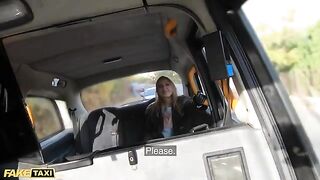 Jayla De Angelis gives the cabbie a deepthroat blowjob in this steamy scene