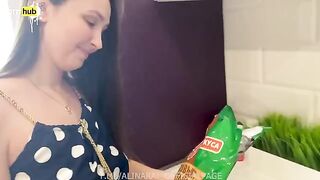 The beautiful woman helped her stepson with his troubles