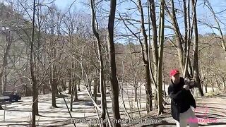Vlog Chihuahua. A day with Kleomodel ended in wood