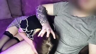 became horny while sitting next to a slim girl