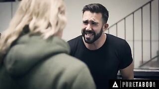 A homeless teen gets fucked by the man who helped her