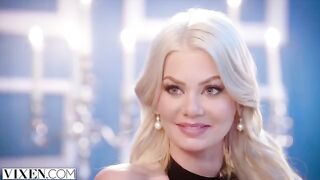 A stunning blonde, Riley Steel, gets a passionate surprise early in the morning