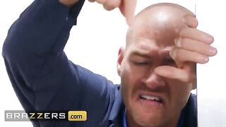 Xander helps Maserati XXX get unstuck with oil and sex