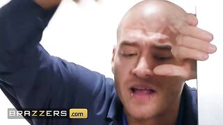 Xander helps Maserati XXX get unstuck with oil and sex