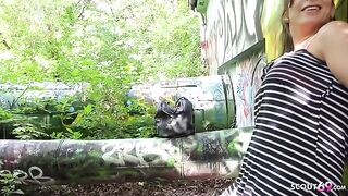 German scout picks up Turkish mature for hardcore sex