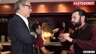 Two big tits sluts Kenzie Taylor and Missy Martinez getting fucked by their pervert boss