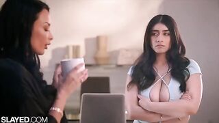 A teacher gave a lesson in intimacy to her student Violet