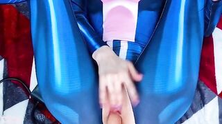 Ochako Uraraka gets fucked by a vibrator in this hot scene