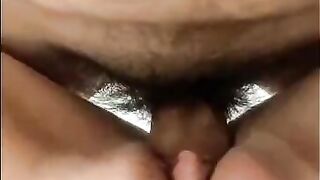 Fucking the sleeping naked sister-in-law and cumming on her ass